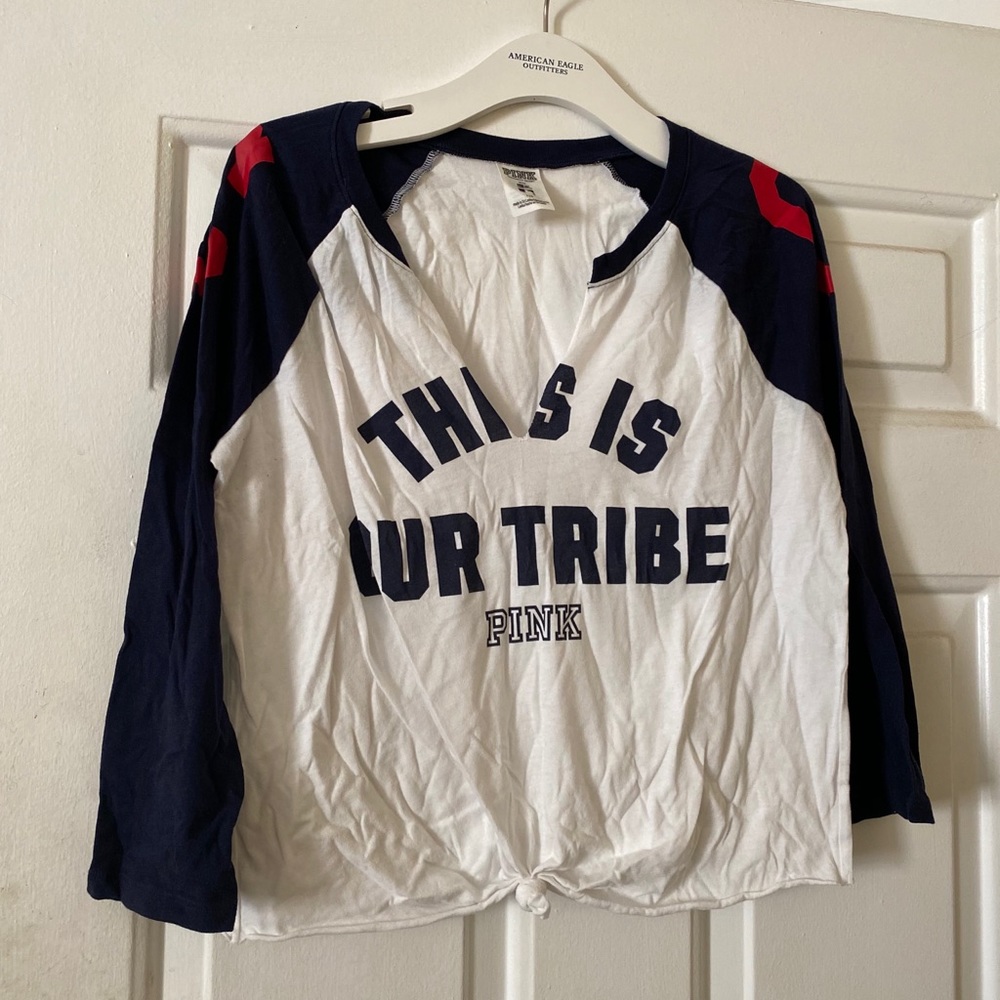 PINK Indians crop top